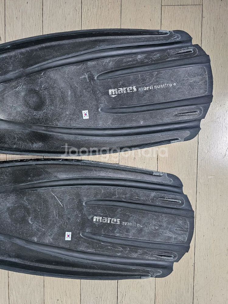 마레스 꽈뜨로 플러스 다이빙 핀 XL 오리발 배송비포함--3