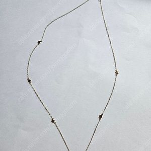14k 별 목걸이