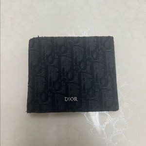 Dior디올 오블리크 컴팩트 남자 반지갑 자카드