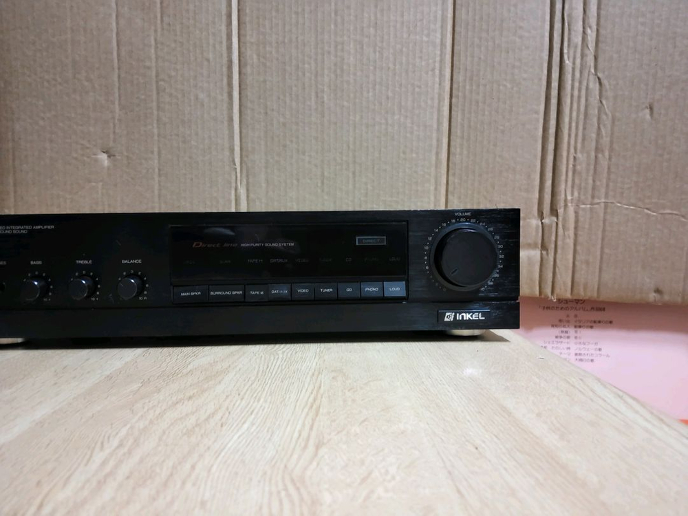 인켈 인티앰프 A1 1110 (오디오 스피커 CD 이미지