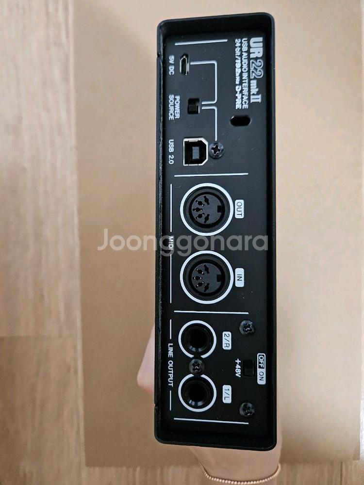 스테이버그 ur22mk2와 콘덴서마이크, 해드셋 세트--2
