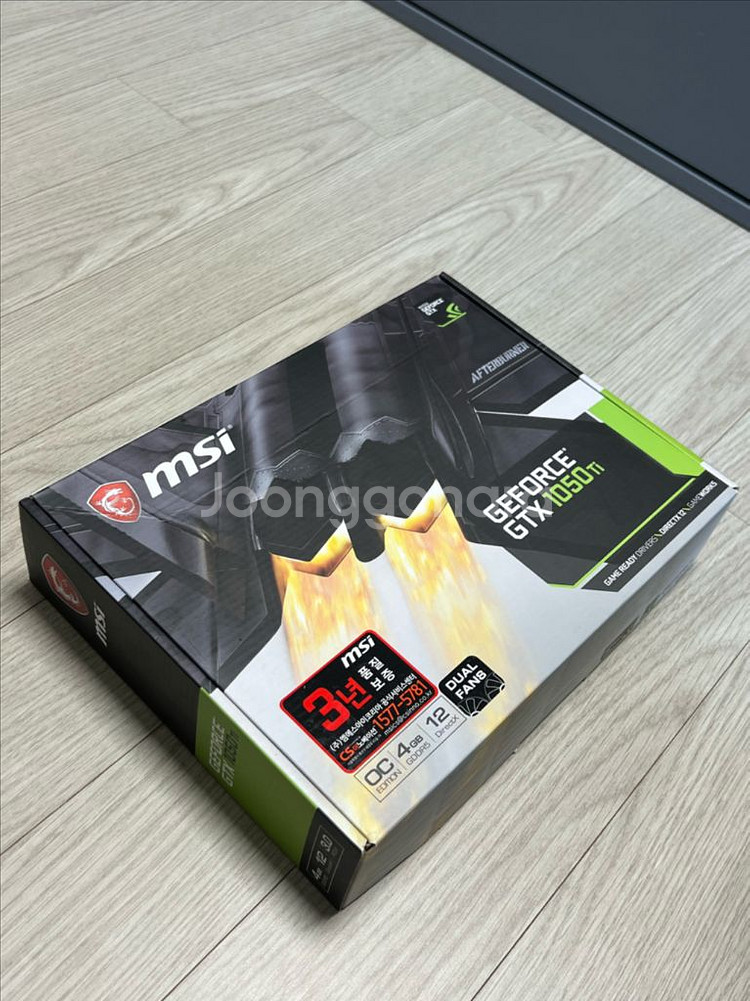 GTX 1050 TI 그래픽카드--0
