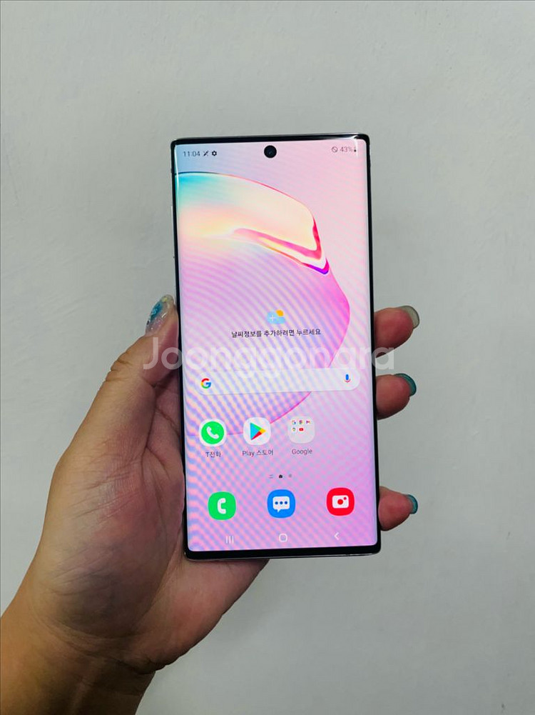 갤럭시 노트10 화이트 256기가 팔아요~--0