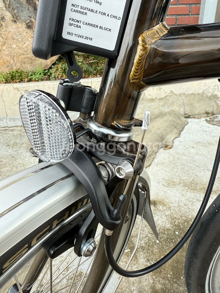 브롬톤C라인 블랙라커 로우바 2단 기업--0