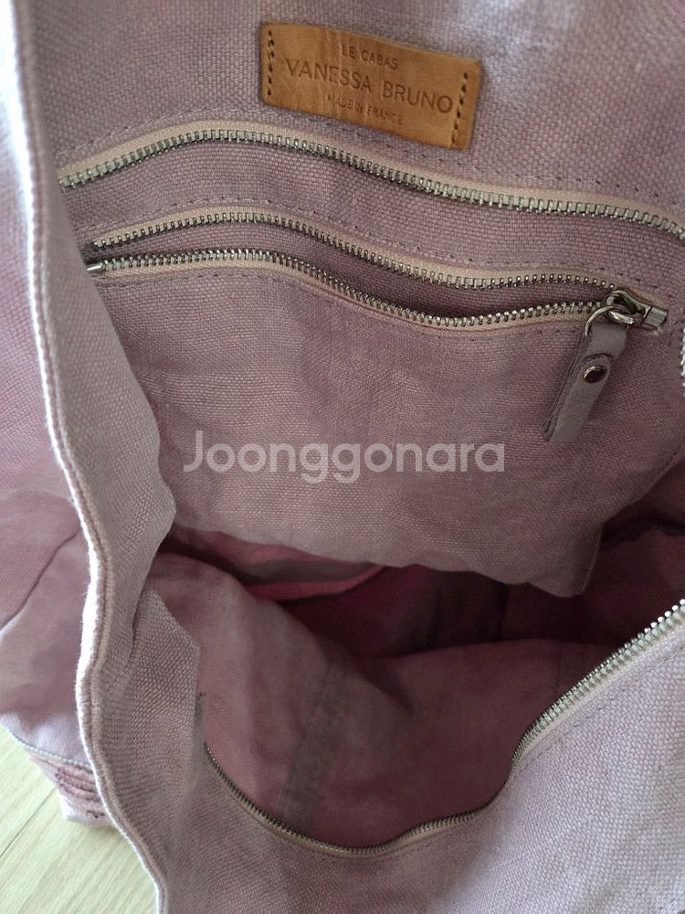 바네사브루노 리넨 카바스백 라지--5