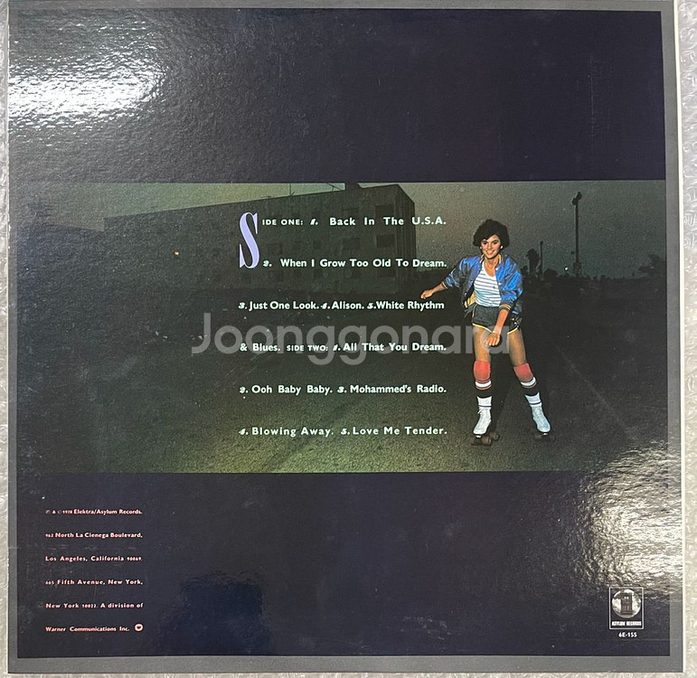 린다 론스태드 / Living in the USA 엘피--1