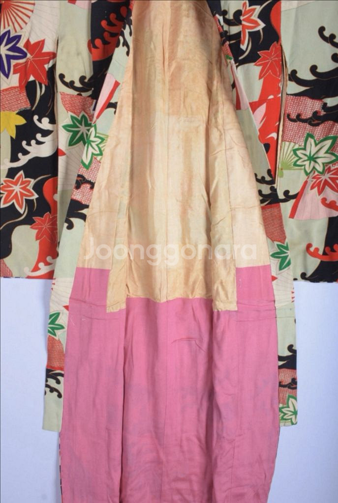 희귀 빈티지 기모노 전쟁 전(추정) 소장품--1