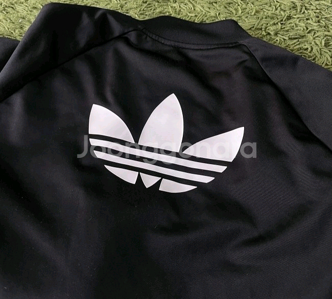 아디다스 빅로고 블랙 트랙탑 져지집업 95/M--3