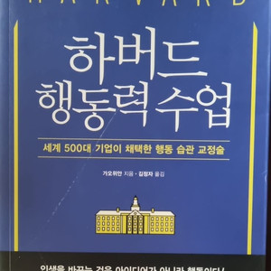 하버드 행동력 수업