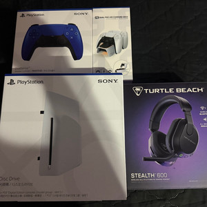 PS5 듀얼센스,디스크드라이브 등 주변기기 일괄판매