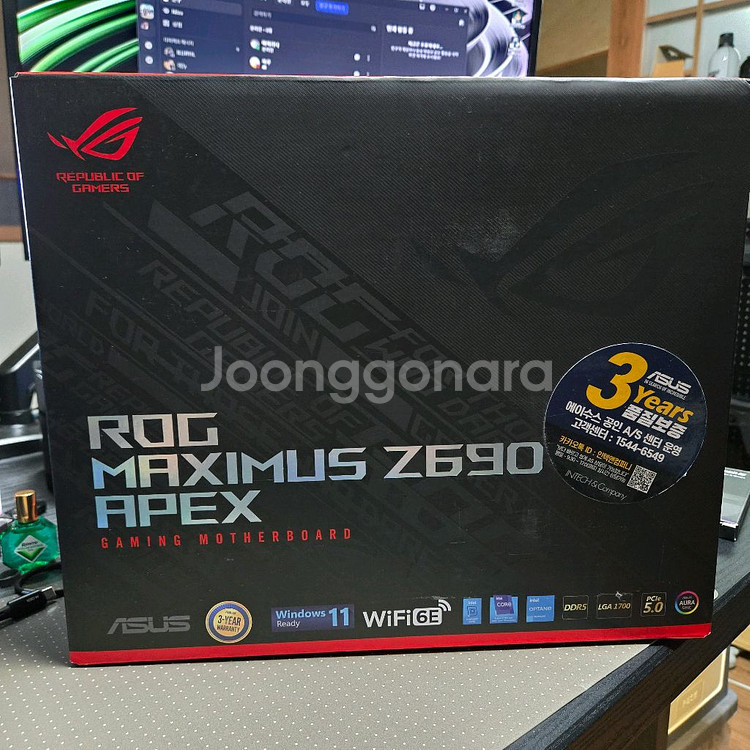 asus maximus z690 apex 팝니다.--0