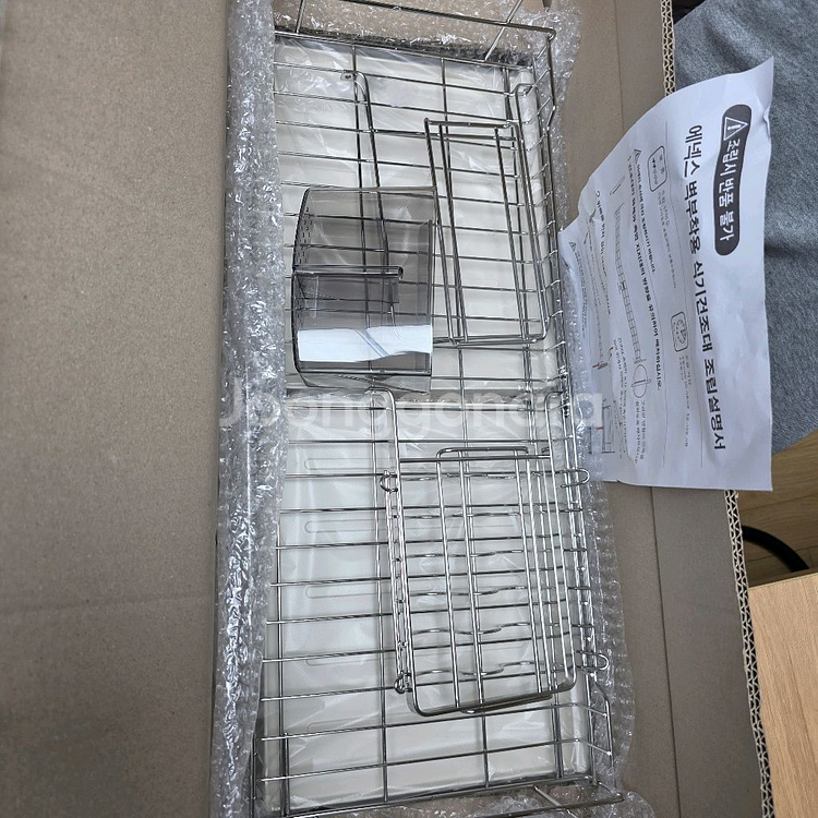 에넥스 식기건조대 벽부착형 600--4