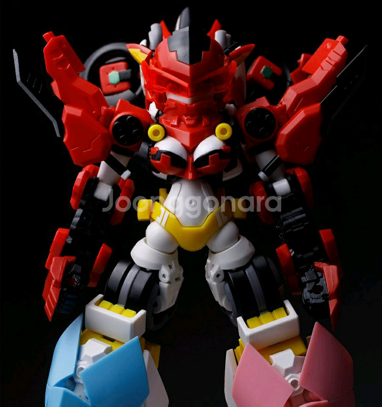 미개봉) 빅 파이어버드 마희변형 전종--0