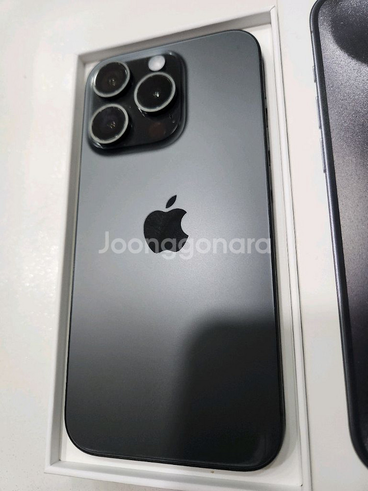 아이폰 15Pro 1테라 블랙 공기계--1