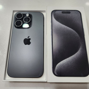 아이폰 15Pro 1테라 블랙 공기계