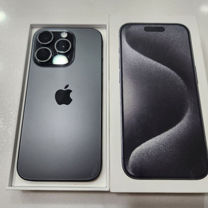 아이폰 15Pro 1테라 블랙 공기계