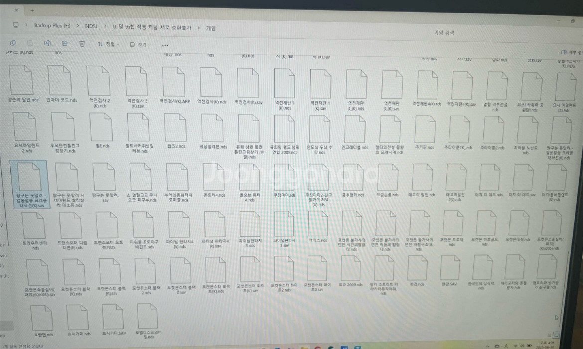 닌텐도 ds칩--3