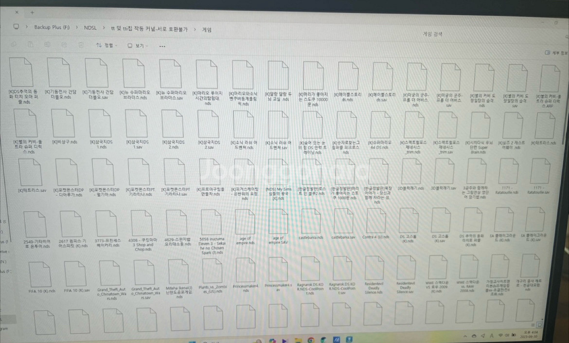 닌텐도 ds칩--4