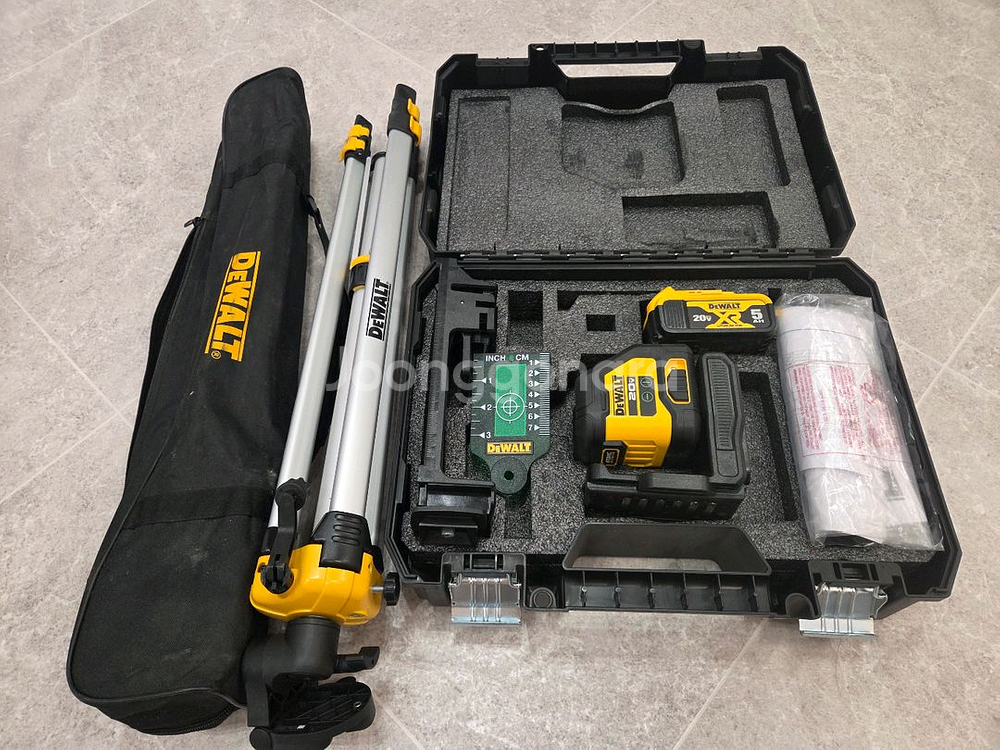 DeWALT DW0811T레이저레벨 풀세트판매합니다--0