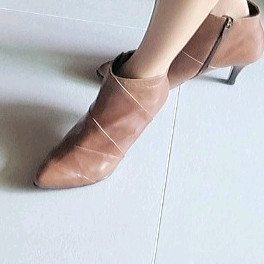 탠디 여성 브라운 앵클부츠 구두 신발 240