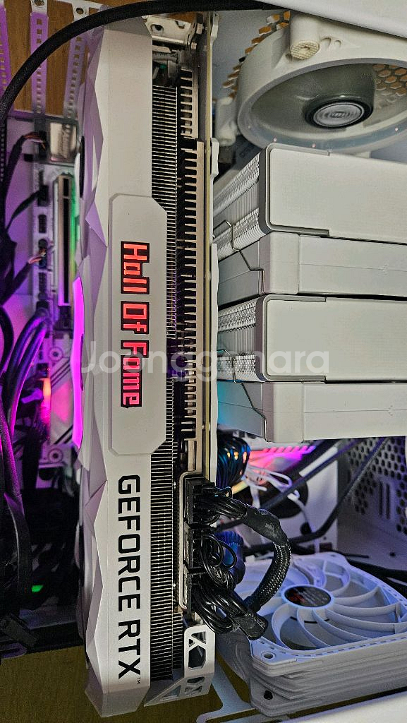 갤럭시 rtx 3080ti hof 단품팝니다(그래픽카드--1