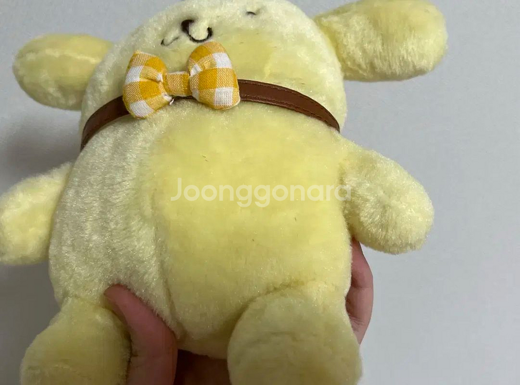 산리오 폼폼푸린 포징 포즈 인형--4