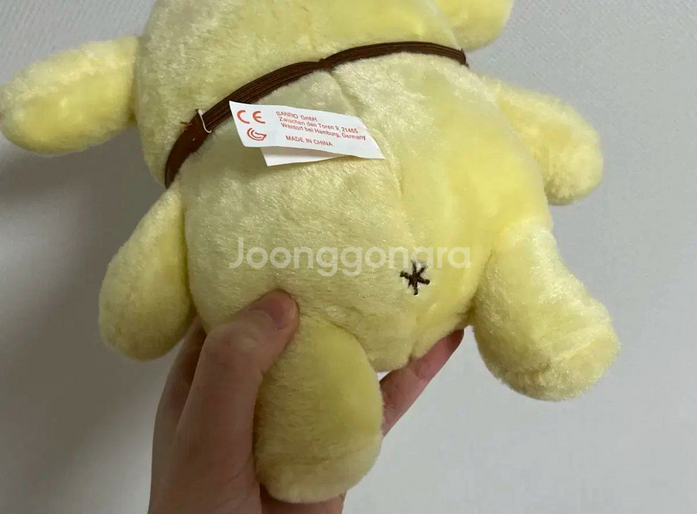 산리오 폼폼푸린 포징 포즈 인형--5
