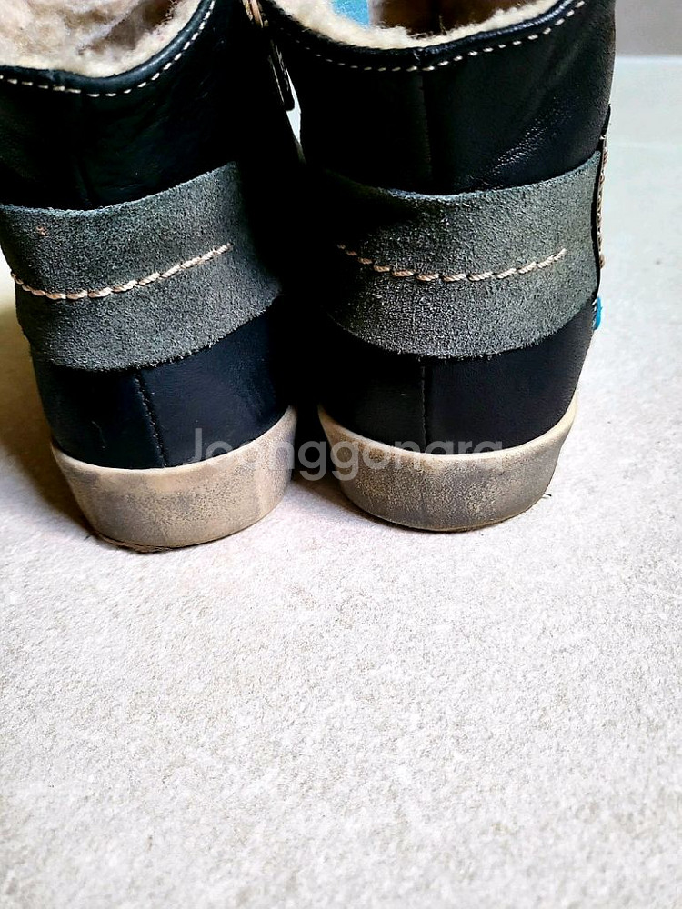 미소페 수입 컴포트 블랙 앵클부츠 신발 운동화 37--3