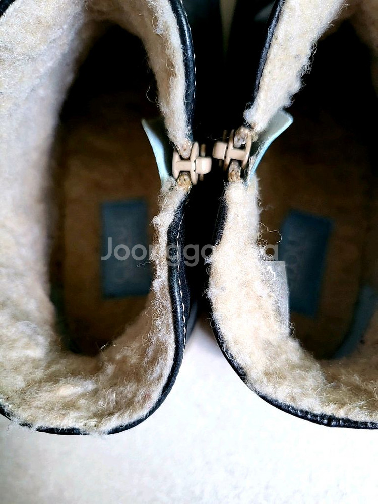 미소페 수입 컴포트 블랙 앵클부츠 신발 운동화 37--4