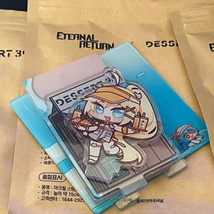 이터널리턴 x 디저트39 콜라보 SD 니키 디오라마