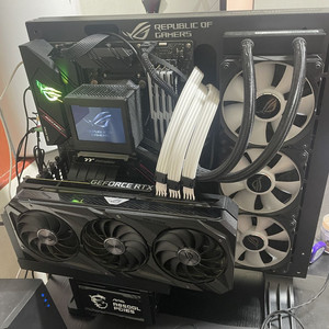 3080TI 5700X3D 게이밍 컴, 글카 각개 가능