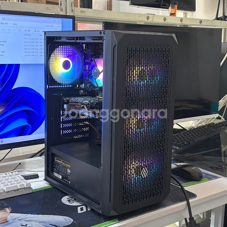 i7-4790+GTX1050 게이밍 중고리퍼 PC 판매--2
