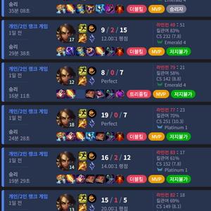 GM 리그오브레전드 롤 LOL 맡김 듀오 강의