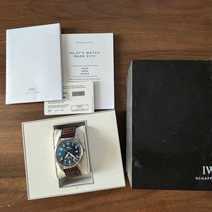 IWC 파일럿 마크18 어린왕자 에디션 시계