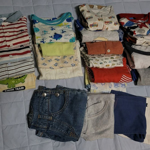 80호 아기여름옷 일괄(6-12개월)