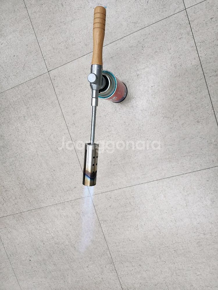 캠핑문 3단 롱 가스토치 이소가스 부탄가스가능--3