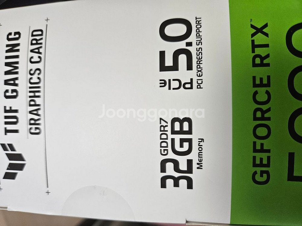 ASUS TUF Gaming RTX 5090 미개봉--1