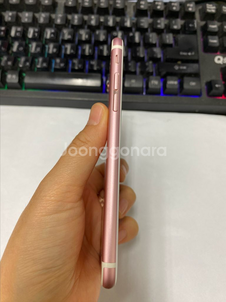 아이폰6S 로즈골드 액정SS급 64G 배터리100%--4