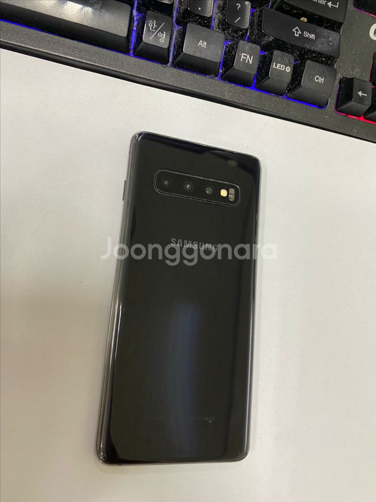 SK 갤럭시S10 LTE 블랙 A급 128G 무잔상--0