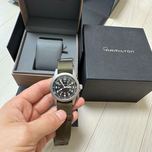 해밀턴 카키 필드 메카니컬