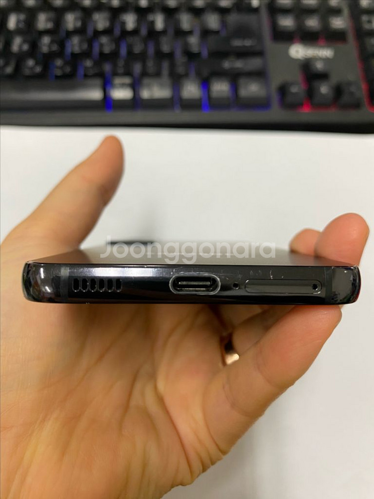 SK 갤럭시S22 블랙 액정SS급 256G 무잔상--6