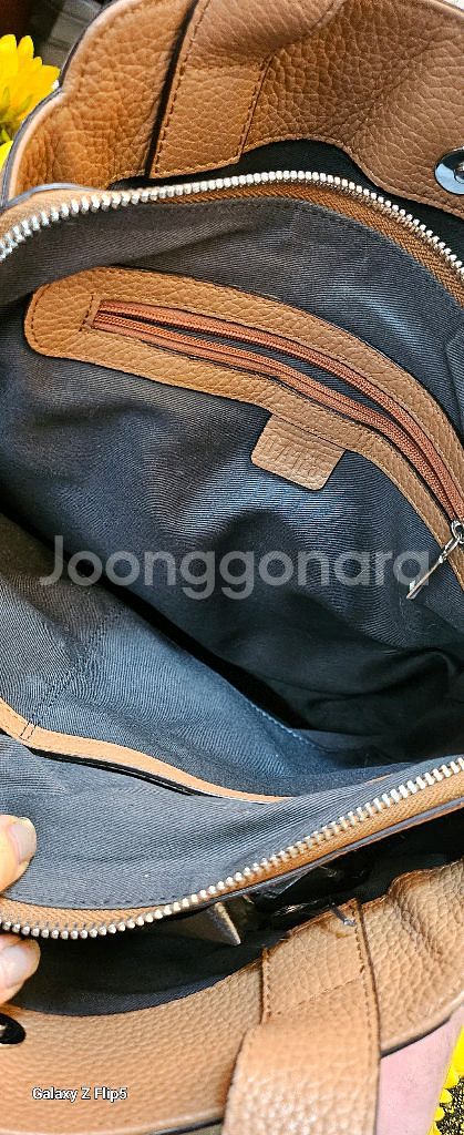 닥스 브라운 토트백 + 강아지 키링--6