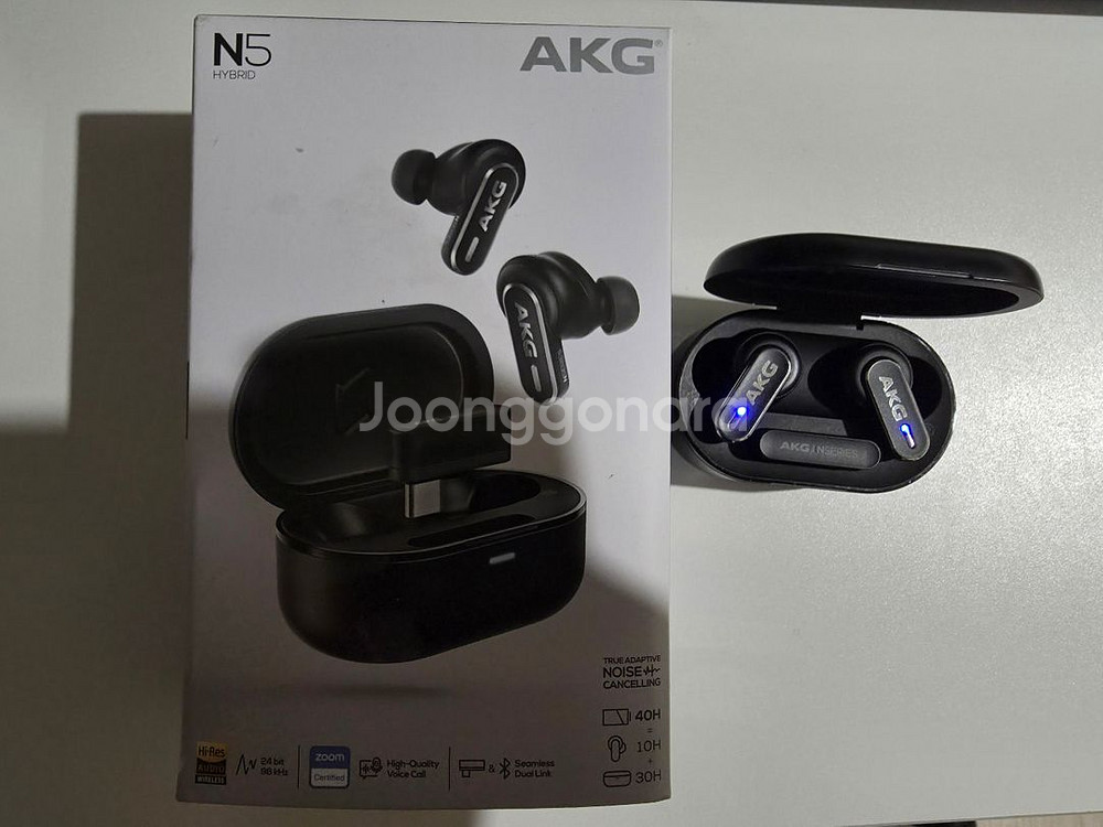 akg n5 하이브리드 블루투스 이어폰(삼성)--0