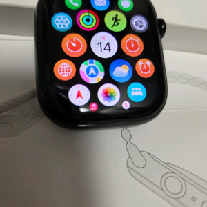 애플워치10 제트블랙 46mm
