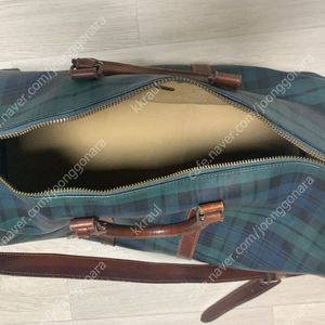 폴로 랄프로렌 블랙와치 보스턴백