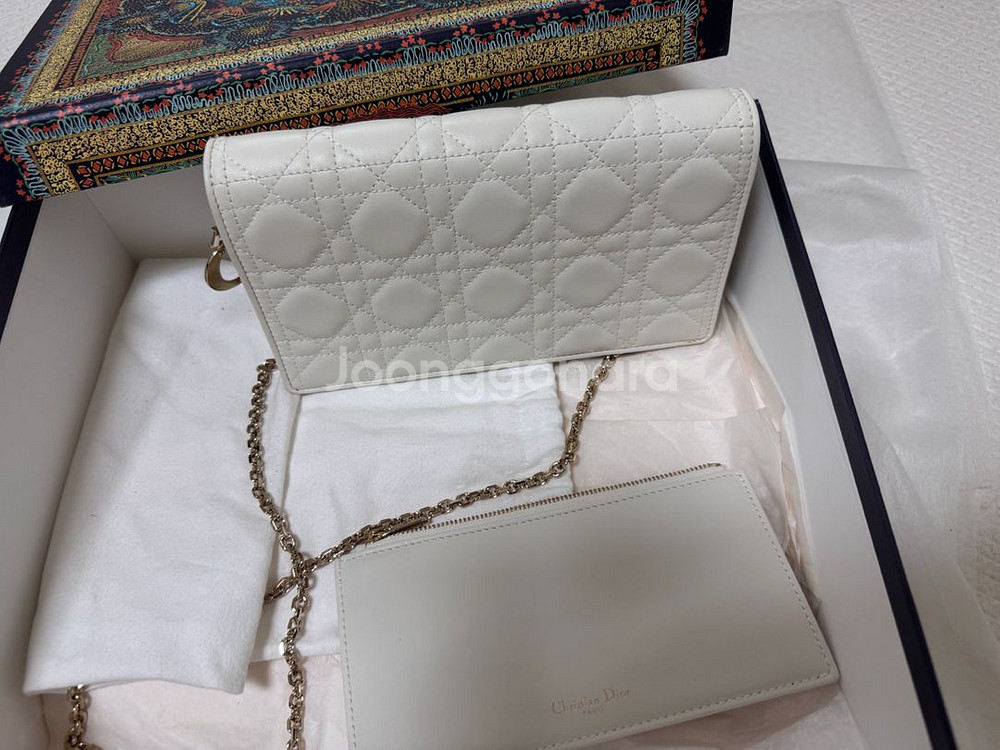 디올 레이디 체인 파우치--0