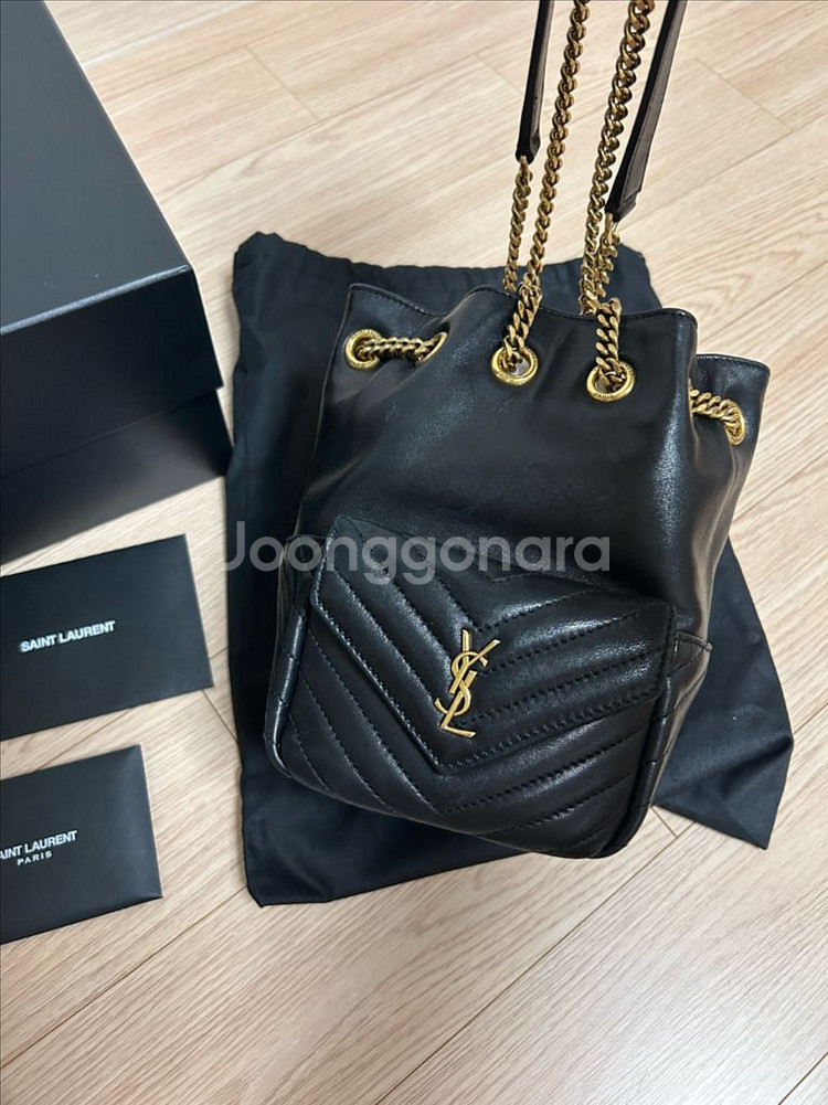 생로랑 조 버킷백 미니--4