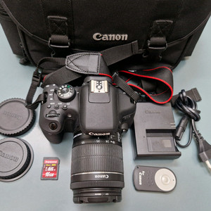 캐논 DSLR EOS 750D + 18-55 STM