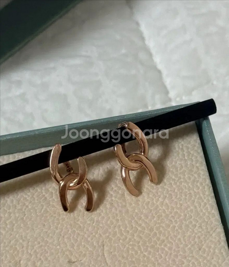 14k 로즈골드 귀걸이--0