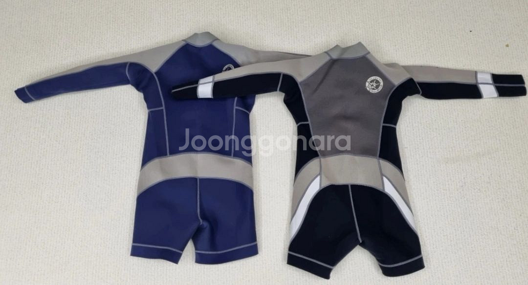 어린이 래쉬가드 웻슈트 서핑슈트 110, 120사이즈--0